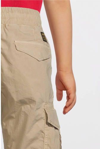 Replay cargobroek kaki Beige Jongens Katoen Effen 128 - Foto 2