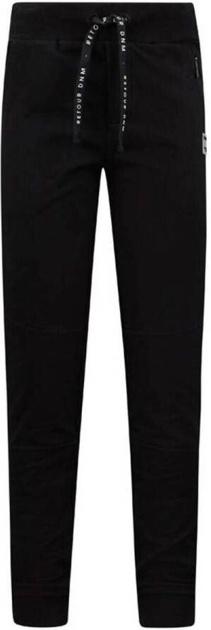 Retour Denim slim fit joggingbroek Nico zwart