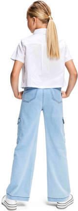 Retour Jeans blouse Fee wit Meisjes Katoen Klassieke kraag Effen 170 176 - Foto 4