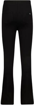 Retour Jeans flared broek Norah zwart Meisjes Stretchkatoen Effen 146 152