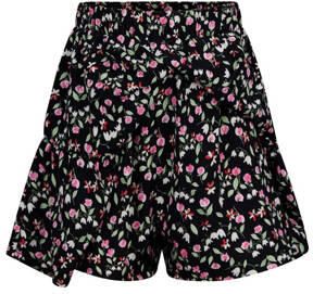 Retour Jeans gebloemde skort Gitta zwart roze Rok Meisjes Polyester Bloemen 158 164