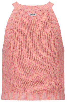 Retour Jeans gemêleerde fijngebreide top Gerry zachtroze Meisjes Polyester Ronde hals 170 176