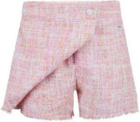 Retour Jeans gemêleerde skort Frances roze wit Rok Meisjes Polyester Melée 122 128 - Foto 3