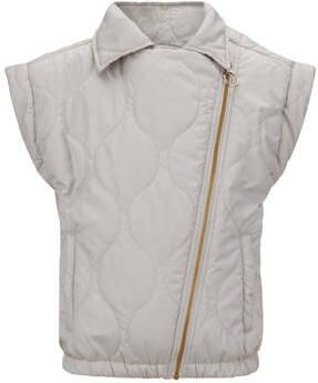 Retour Jeans gewatteerde zomerjas Gislene ecru Meisjes Polyester Reverskraag 170 176 - Foto 2