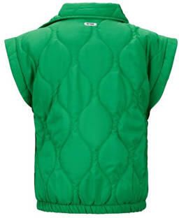 Retour Jeans gewatteerde zomerjas Gislene felgroen Meisjes Polyester Reverskraag 170 176 - Foto 2