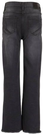 Retour Jeans high waist wide leg jeans Missour black denim Zwart Meisjes Stretchdenim 104 - Foto 4