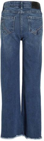 Retour Jeans high waist wide leg jeans Missour medium blue denim Blauw Meisjes Stretchdenim 104 - Foto 4