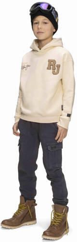 Retour Jeans hoodie ecru Sweater Printopdruk