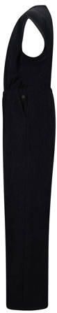 Retour Jeans jumpsuit Bella zwart Meisjes Polyester V-hals Effen 158 164