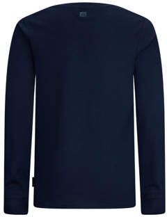 Retour Jeans longsleeve Cornelio donkerblauw Jongens Katoen Ronde hals 122 128