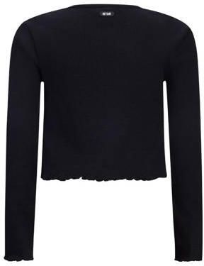 Retour Jeans longsleeve Ida zwart Meisjes Stretchkatoen Ronde hals Effen 134 140