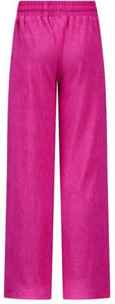 Retour Jeans loose fit broek Maddy felroze Meisjes Polyester Effen 146 152
