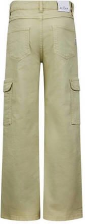 Retour Jeans loose fit cargobroek Torry mosgroen Meisjes Stretchkatoen 158 164