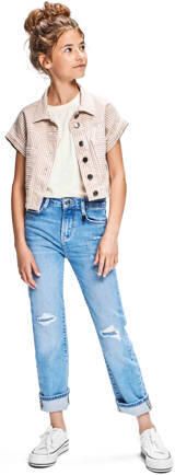 Retour Jeans loose fit jeans Glennis Vintage light blue denim Blauw Meisjes Stretchdenim 128 - Foto 1