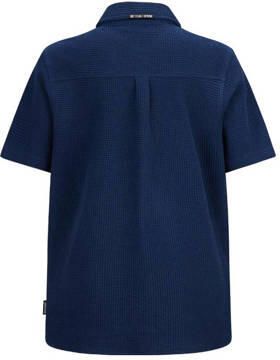 Retour Jeans overhemd Bruno donkerblauw Jongens Katoen Klassieke kraag 158 164