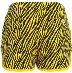 Retour Jeans regular fit sweatshort Nyah met zebraprint geel zwart Meisjes Katoen 134 140 - Foto 2
