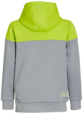 Retour Jeans Retour X Touzani hoodie Driver grijs neon geel Sweater Jongens Polyester Capuchon 110 - Foto 3