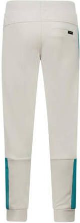 Retour Jeans Retour X Touzani slim fit joggingbroek Ditch ecru zeegroen Jongens Polyester 170 176