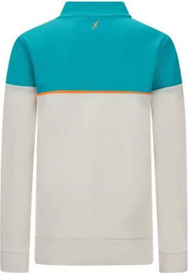 Retour Jeans Retour X Touzani sweater Driver ecru groen Meerkleurig 170 176