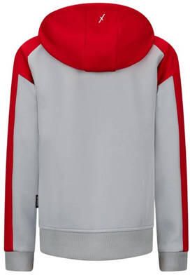 Retour Jeans Retour X Touzani sweatvest Cross grijs rood Meerkleurig 134 140