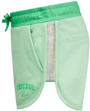 Retour Jeans short Lola lichtgroen wit Korte broek Meisjes Sweat Meerkleurig 122 128 - Foto 3