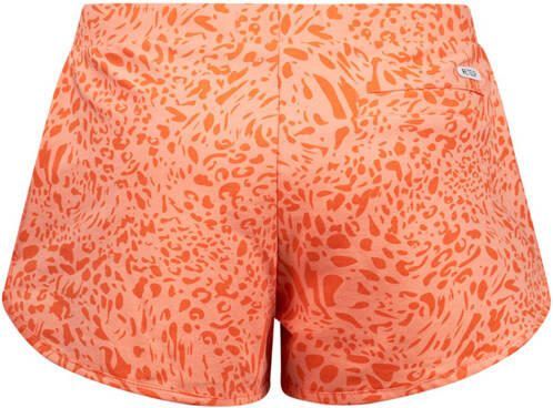 Retour Jeans short Toulouse met all over print perzik Korte broek Oranje Meisjes Stretchkatoen 122-128 - Foto 2