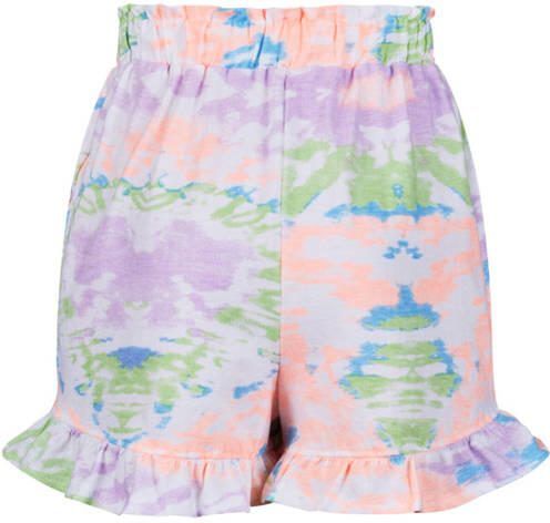 Retour Jeans short Winnie met all over print wit multicolor Korte broek Meisjes Katoen 122-128 - Foto 2