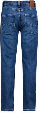 Retour Jeans straight fit jeans James Indigo medium blue denim Blauw Jongens Stretchdenim 128