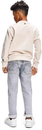Retour Jeans sweater Jim met printopdruk beige groen Printopdruk 170 176