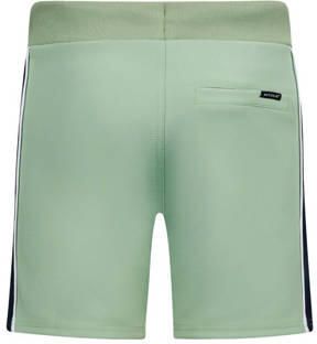 Retour Jeans sweatshort Lars lichtgroen donkerblauw Korte broek Jongens Polyester 158 164