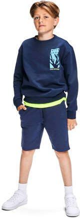 Retour Jeans sweatshort Maxim donkerblauw Korte broek Effen 122 128 - Foto 1