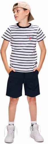 Retour Jeans T-shirt donkerblauw Jongens Katoen Ronde hals Logo - Foto 3