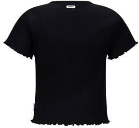 Retour Jeans T-shirt Kathy zwart Meisjes Katoen Ronde hals Effen 146 152