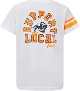 Retour Jeans T-shirt Pharrel met backprint wit Jongens Katoen Ronde hals 122 128 - Foto 2