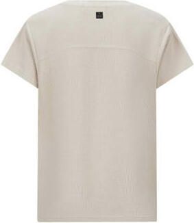 Retour Jeans T-shirt Xavier ecru Jongens Katoen Ronde hals Effen 170 176