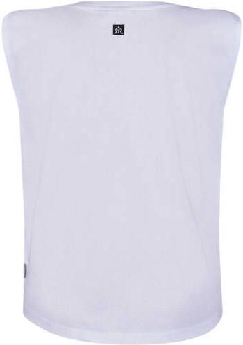 Retour Jeans T-shirt Yates met printopdruk wit Meisjes Katoen Ronde hals 122-128 - Foto 2