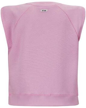 Retour Jeans top Mare lichtroze Meisjes Polyester Ronde hals Effen 122 128
