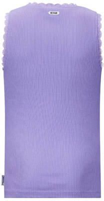 Retour Jeans top Orlene paars Meisjes Katoen Ronde hals Effen 122 128