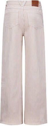 Retour Jeans wide leg broek Cindy beige Meisjes Katoen Effen 122 128 - Foto 1