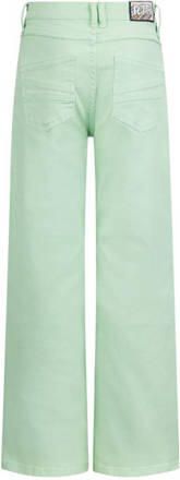 Retour Denim wide leg jeans Celeste licht appelgroen Meisjes Stretchdenim 122 128 - Foto 2