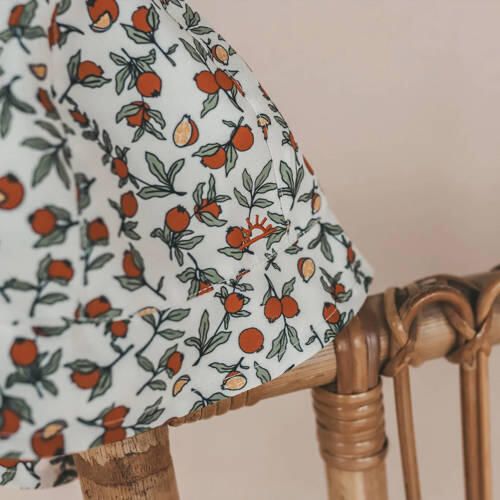 Salted Stories zonnehoedje offwhite oranje Wit Meisjes Polyester All over print - Foto 3
