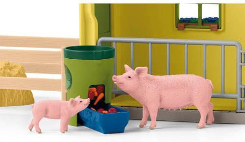 Schleich Farm World Grote stal Dieren speelset | Dieren speelset van