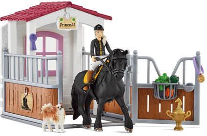 Schleich Horse Club Paardenbox met Horse Club Tori & Princess Dieren speelset