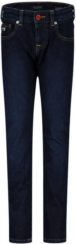 Scotch & Soda skinny jeans blauw Jongens Katoen 152