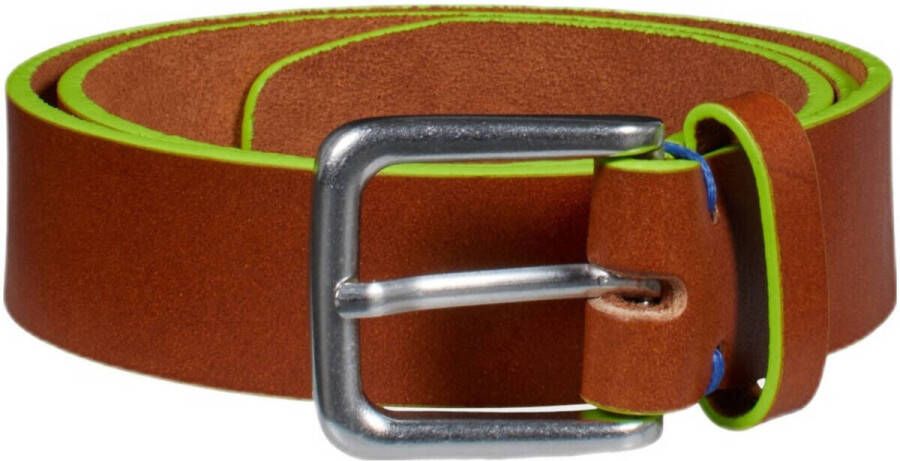 Scotch & Soda leren riem bruin Jongens Leer Effen M