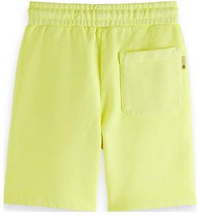 Scotch & Soda short van biologisch katoen limegroen Korte broek Effen 152 - Foto 2