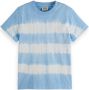 SCOTCH & SODA Jongens Polo's & T-shirts Relaxed Fit Short Sleeved Tie-dye Blauw - Thumbnail 3