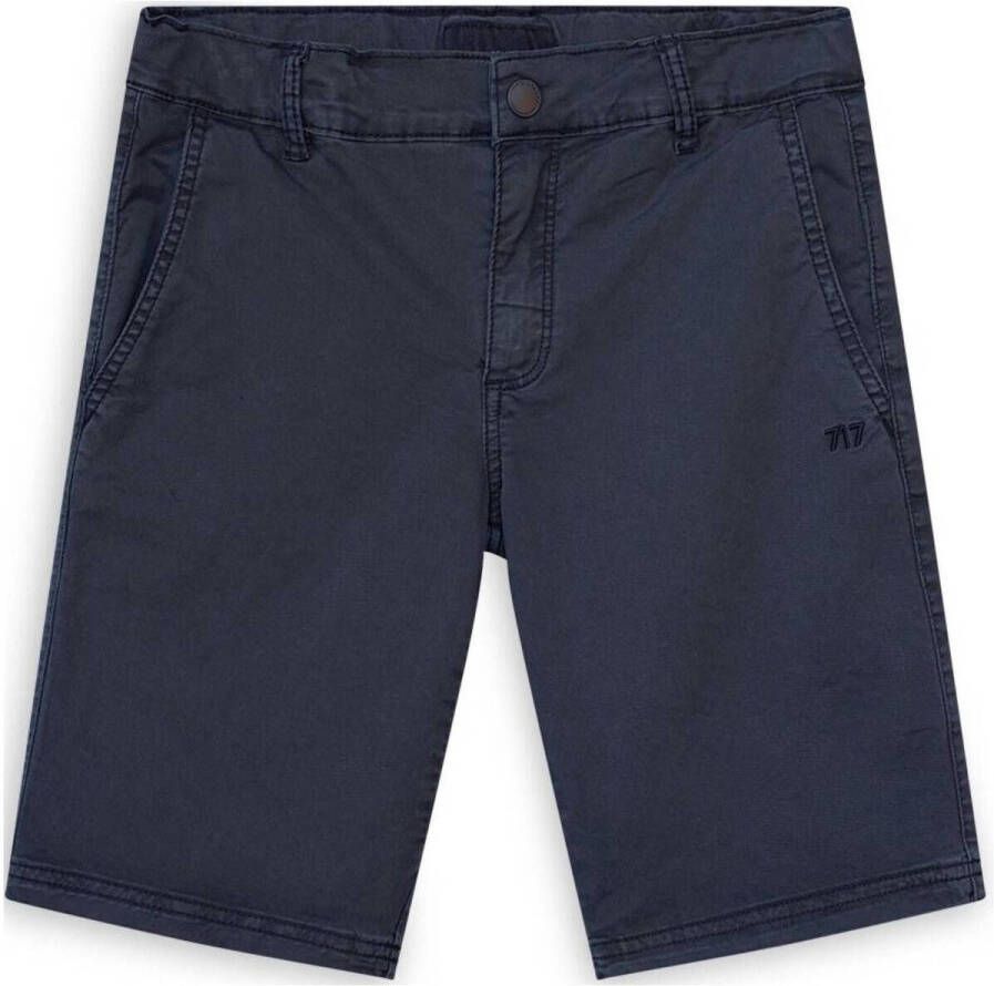 SEVENONESEVEN regular fit short blauw Korte broek Jongens Stretchkatoen 110 116