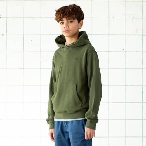 SEVENONESEVEN hoodie kakigroen Sweater 110 116 | Sweater van - Foto 2