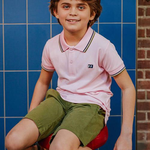 SEVENONESEVEN short groen Korte broek Jongens Katoen Effen 146-152 - Foto 2